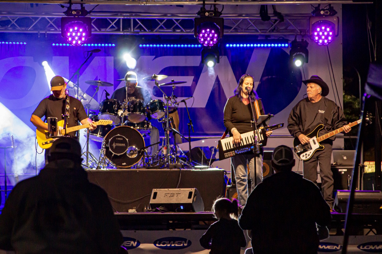 Strange Night performing live